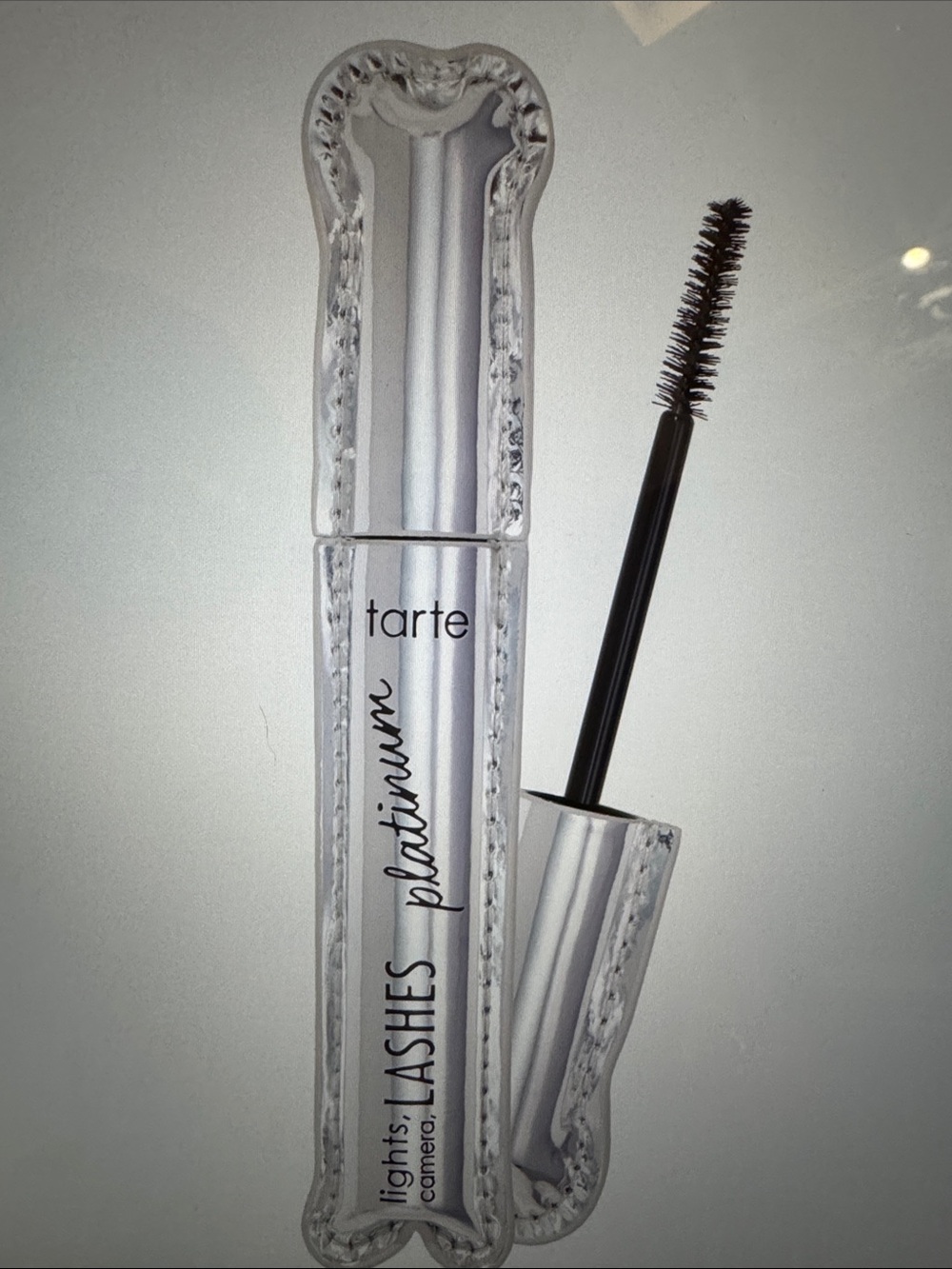 tarte platinum Silver Mascara Tube with Black Wand